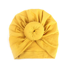 Load image into Gallery viewer, 2019 Baby cotton blends Headband Soft Rabbit Bowknot Turban Hair Bands for Children Girls Elastic Headwrap Children Baby Turban
