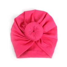 Load image into Gallery viewer, 2019 Baby cotton blends Headband Soft Rabbit Bowknot Turban Hair Bands for Children Girls Elastic Headwrap Children Baby Turban
