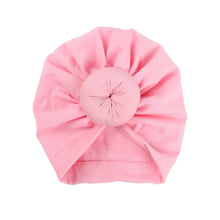 Load image into Gallery viewer, 2019 Baby cotton blends Headband Soft Rabbit Bowknot Turban Hair Bands for Children Girls Elastic Headwrap Children Baby Turban
